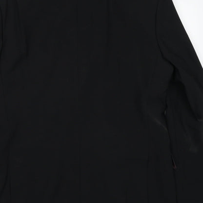 Mens UK Size M Impressions Regular Black Suit Jacket