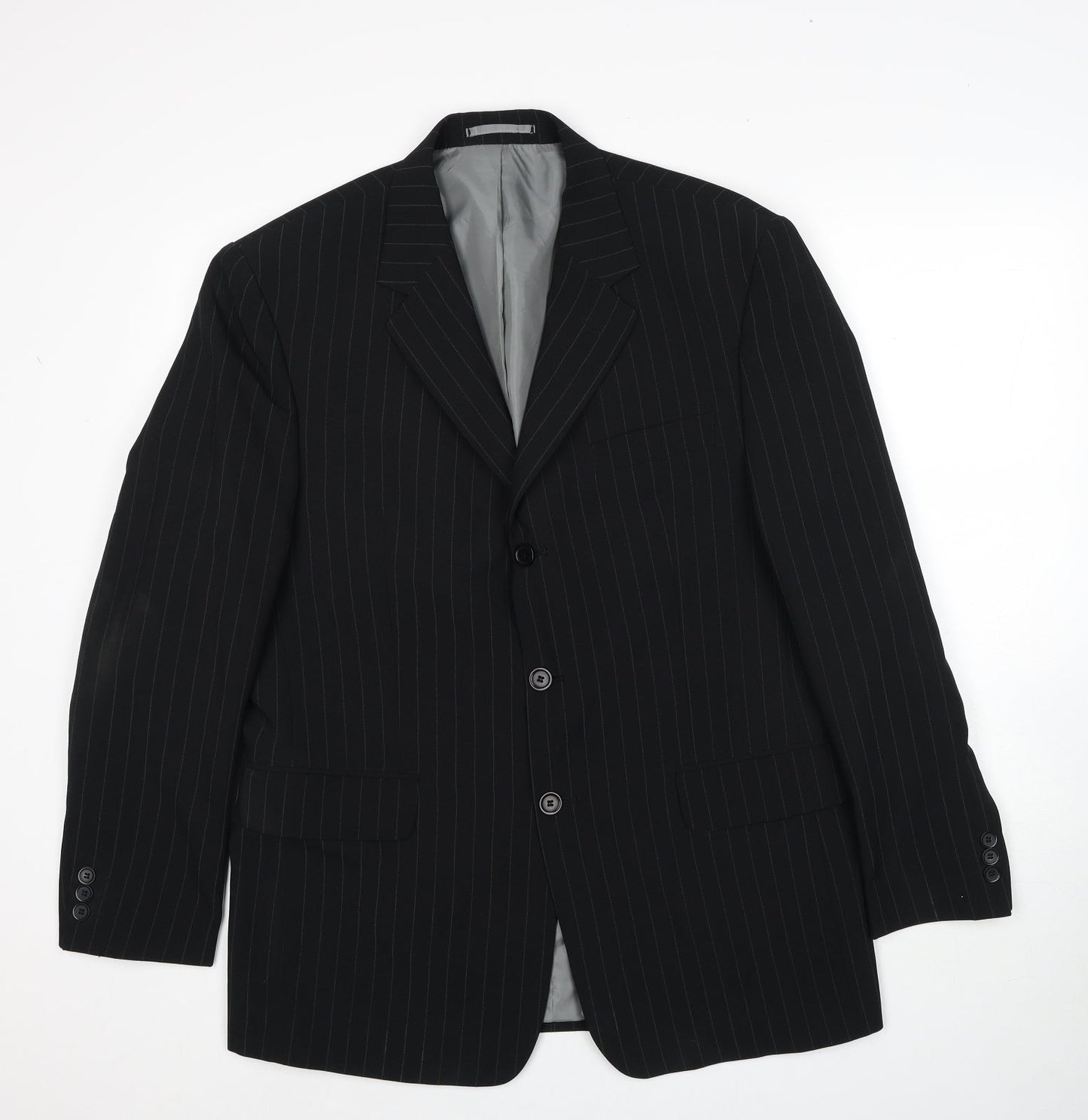 Mens UK Size 40 Taylor & Reece Regular Black Suit Jacket