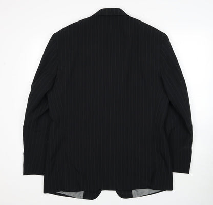 Mens UK Size 40 Taylor & Reece Regular Black Suit Jacket