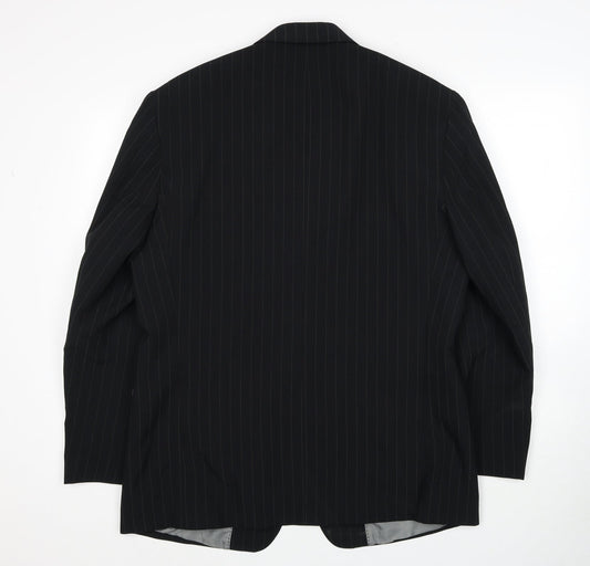 Mens UK Size 40 Taylor & Reece Regular Black Suit Jacket
