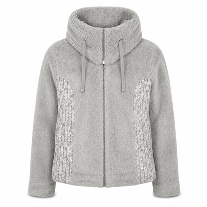 Per Una Womens Grey Polyester Full Zip Sweatshirt Size M Zip