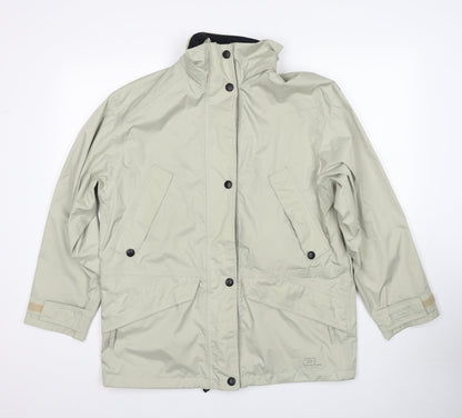 C&A Womens Grey Jacket Size 10 Zip