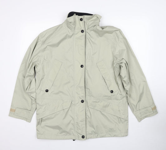 C&A Womens Grey Jacket Size 10 Zip