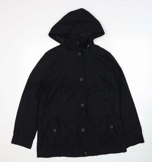 Womens UK Size S Woolworths Black Jacket