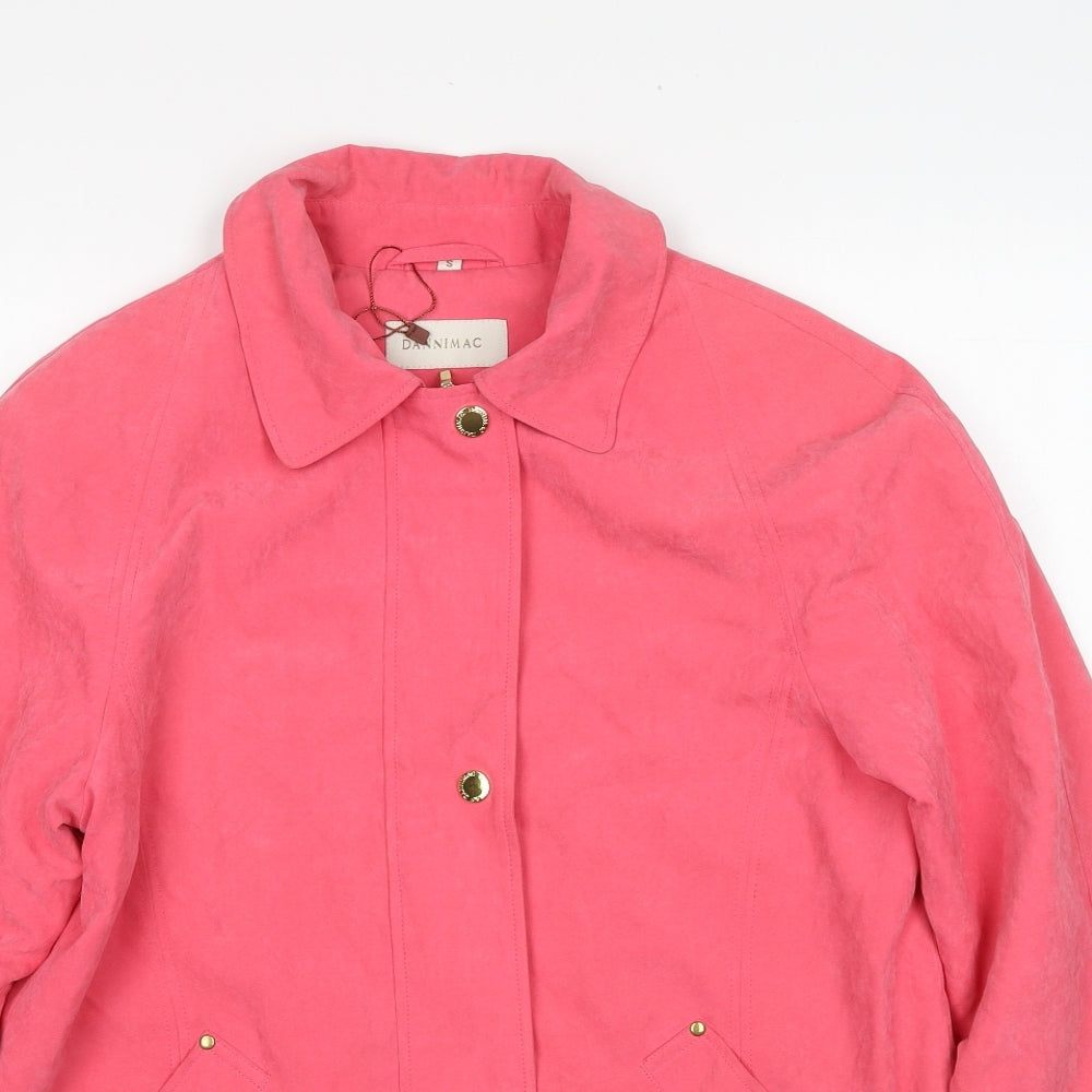 Womens UK Size S Dannimac Pink Jacket