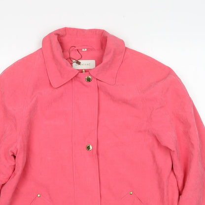 Womens UK Size S Dannimac Pink Jacket