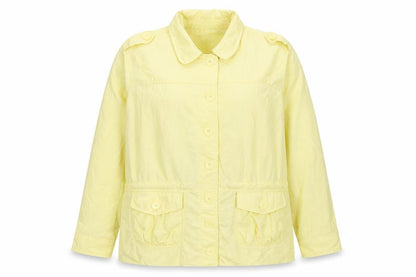 Union Blues Womens Yellow Jacket Size 20 Button