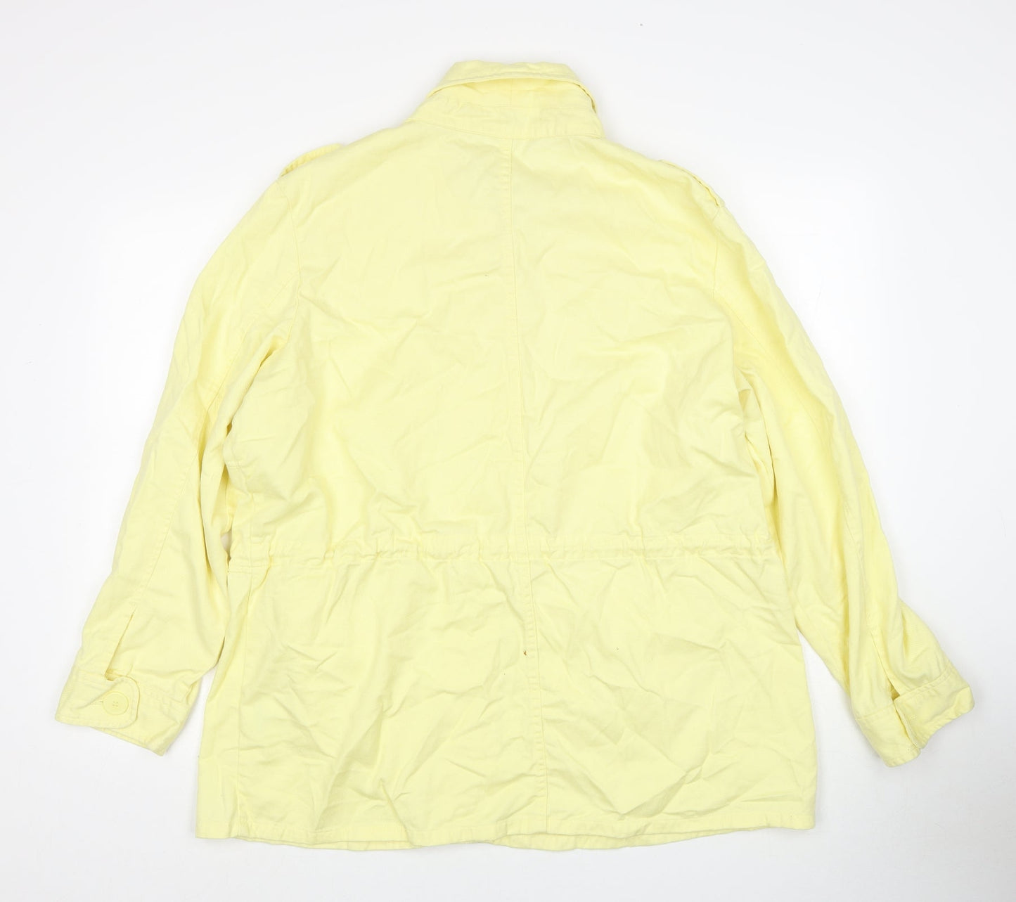 Union Blues Womens Yellow Jacket Size 20 Button