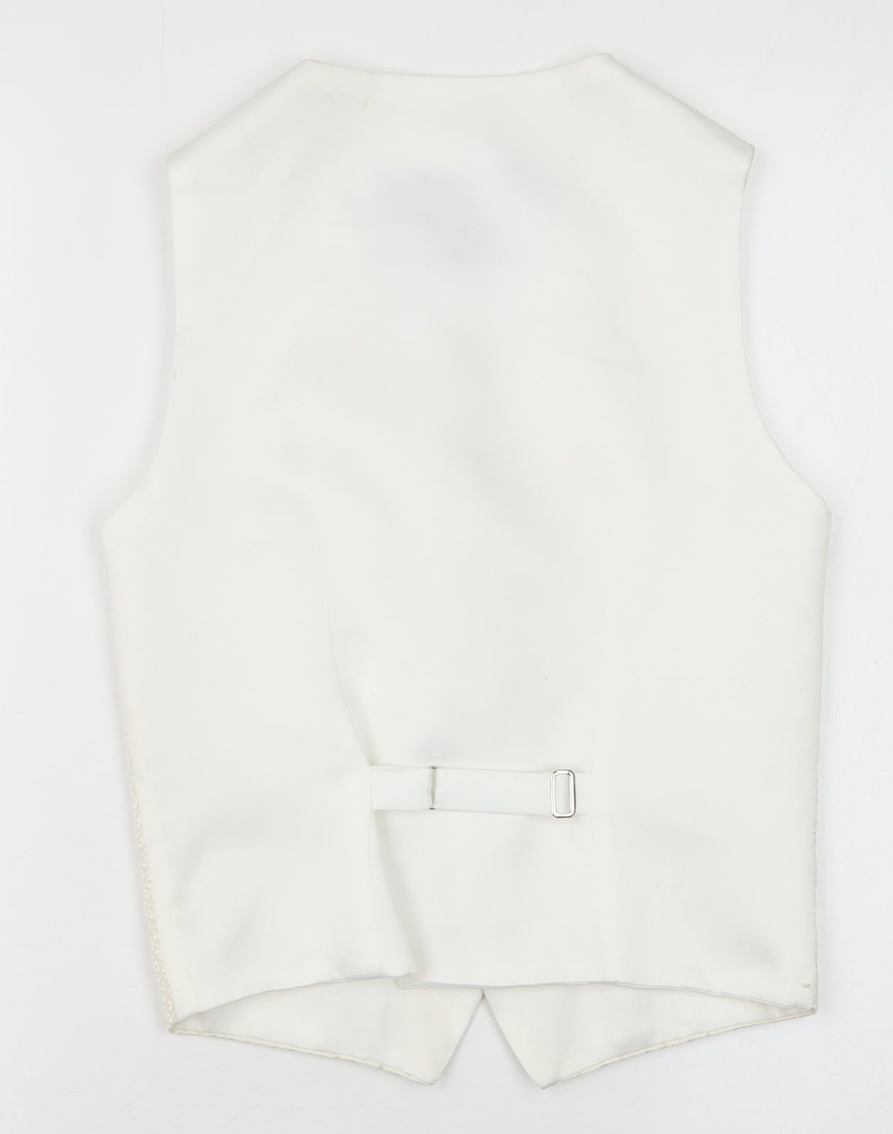 Berlington Bertie Boys Ivory Jacket Waistcoat Size 11-12 Years Button - Textured
