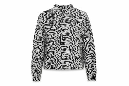 Womens UK Size M New Look Grey Pullover Jumper