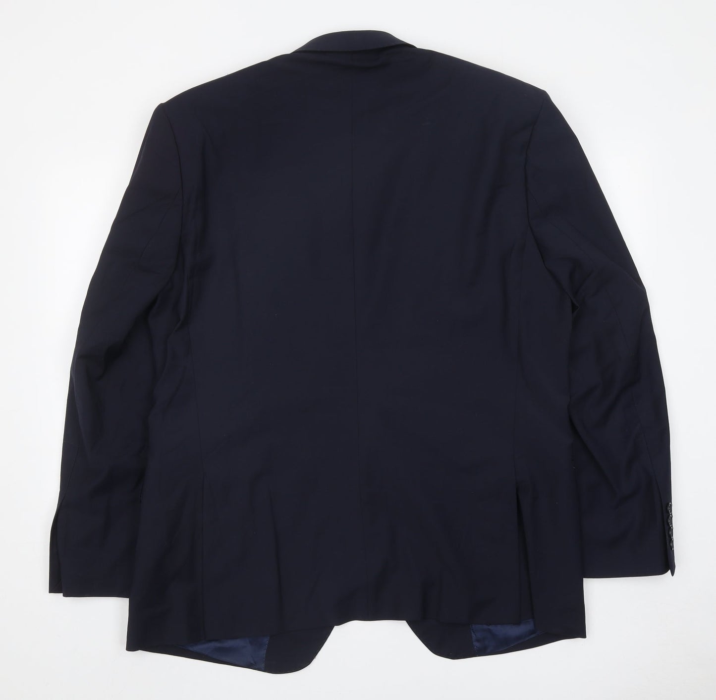 Mens UK Size L Santinelli Regular Blue Suit Jacket