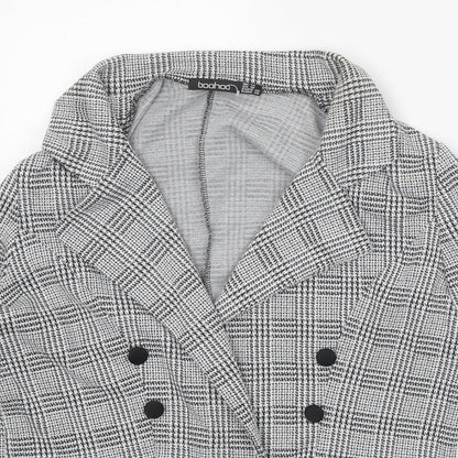 Womens UK Size 14 Boohoo Grey Jacket
