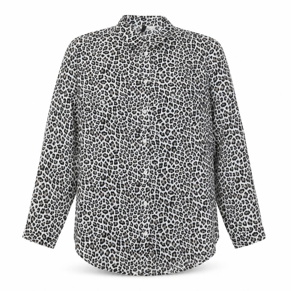 Womens UK Size M H&M White Basic Button-Up