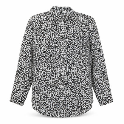Womens UK Size M H&M White Basic Button-Up