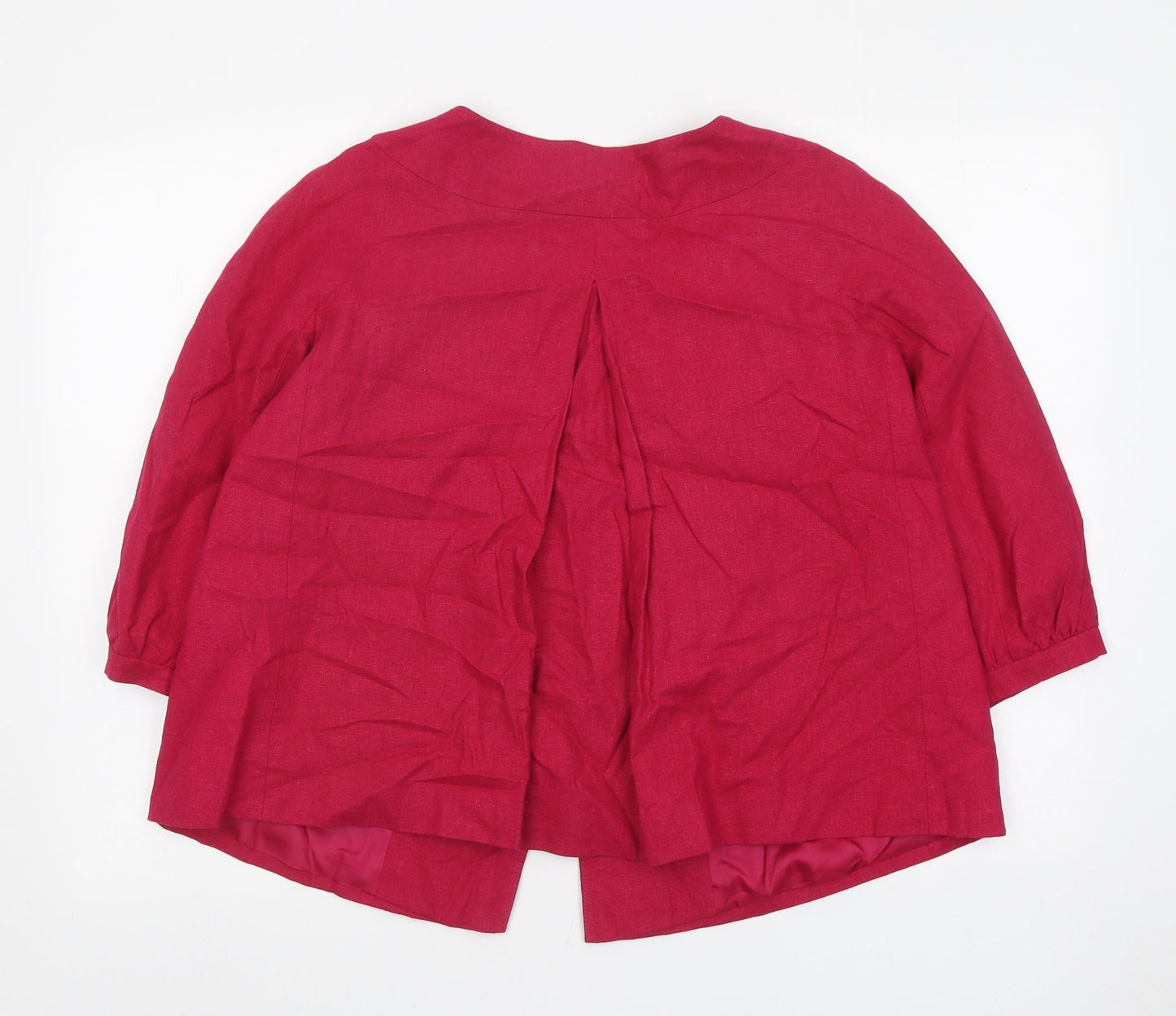 Womens UK Size 10 Betty Jackson Black Pink Jacket