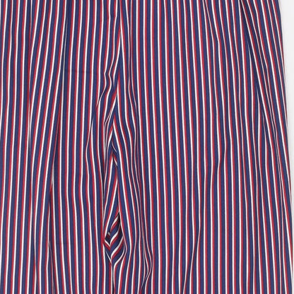 Studio Womens Multicoloured Striped Polyester Trousers Size 12 Regular