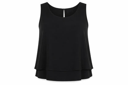 Womens UK Size 14 Together Black Basic Tank