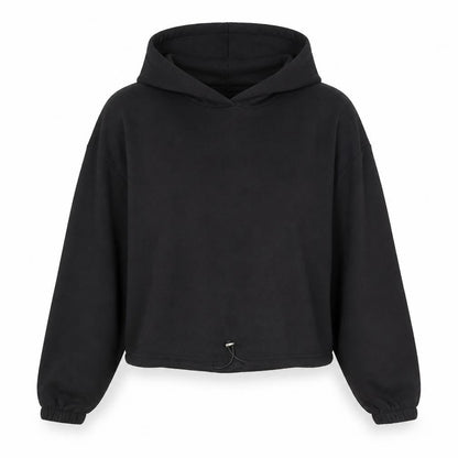 Primark Womens Black Polyester Pullover Hoodie Size XS Pullover - Cropped