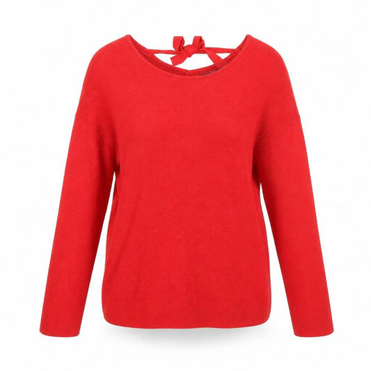 Womens UK Size S ESMARA Red Pullover Jumper