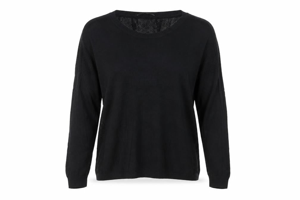 Womens UK Size L Oasis Black Pullover Jumper