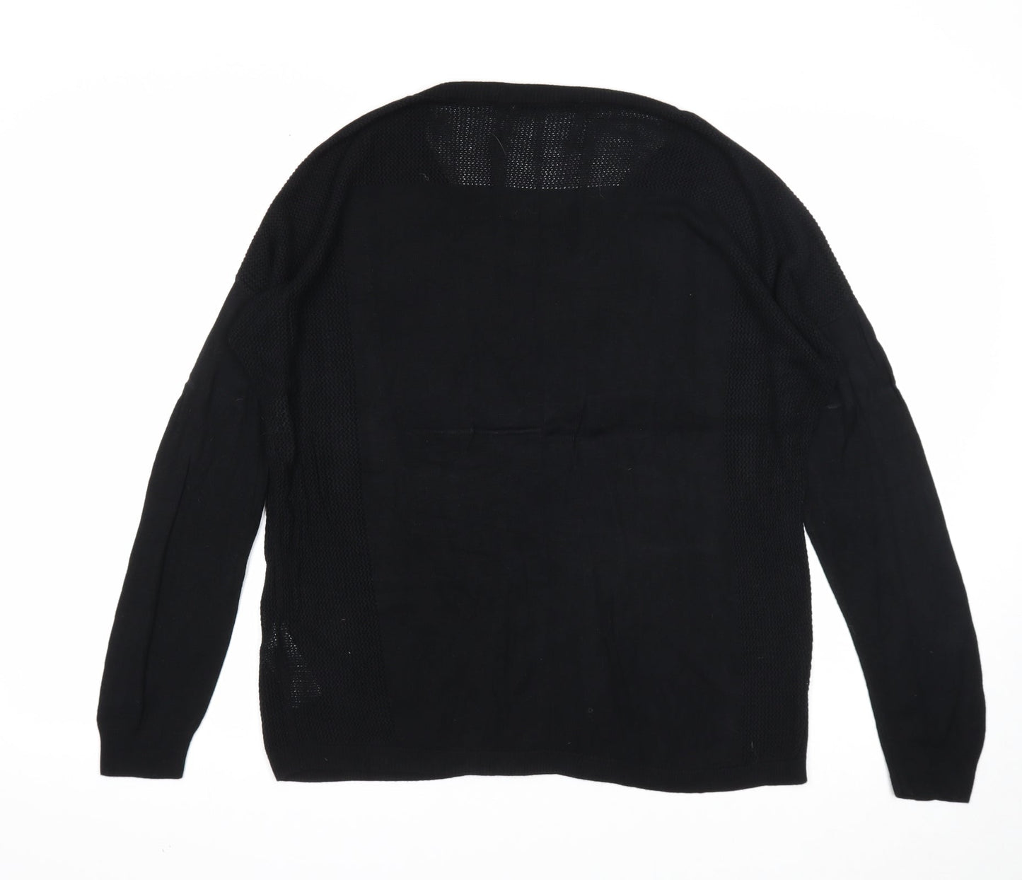 Womens UK Size L Oasis Black Pullover Jumper