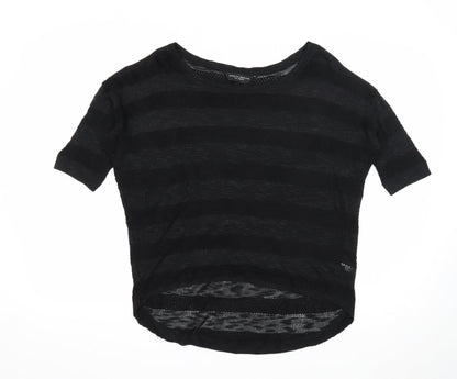 Womens UK Size 14 Dorothy Perkins Black Pullover Jumper