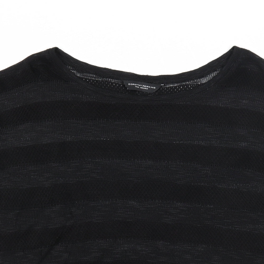 Womens UK Size 14 Dorothy Perkins Black Pullover Jumper