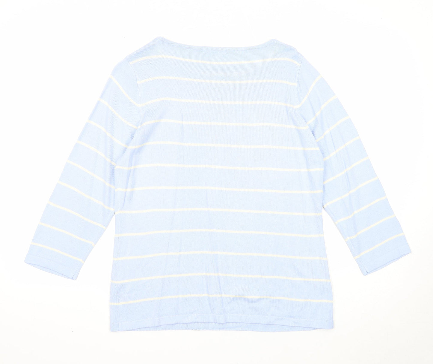 Womens UK Size 10 Marks and Spencer Blue Pullover Jumper