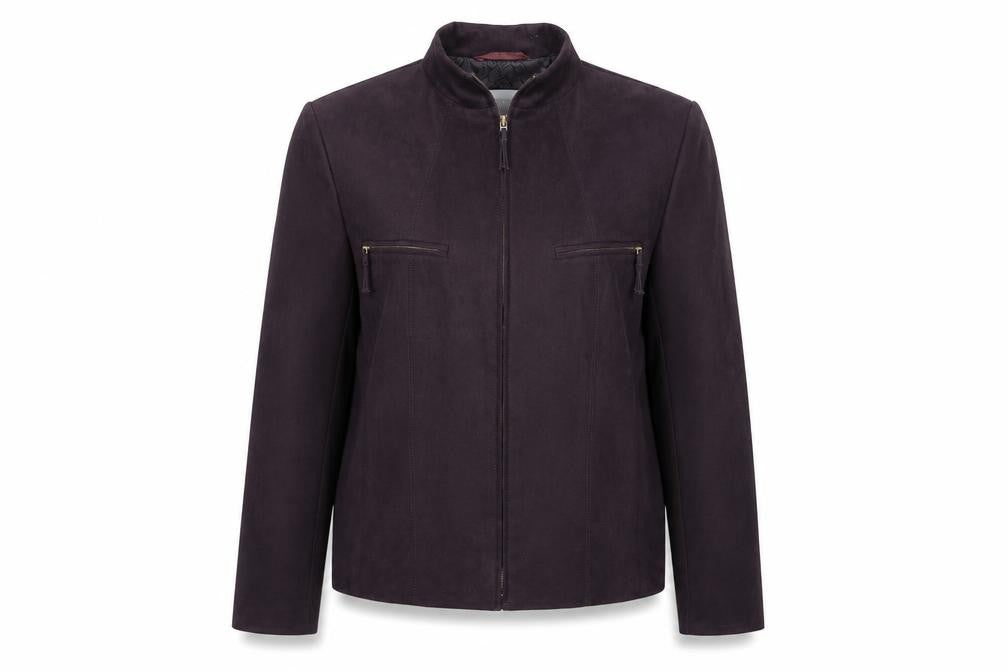Next Womens Purple Jacket Size 14 Zip