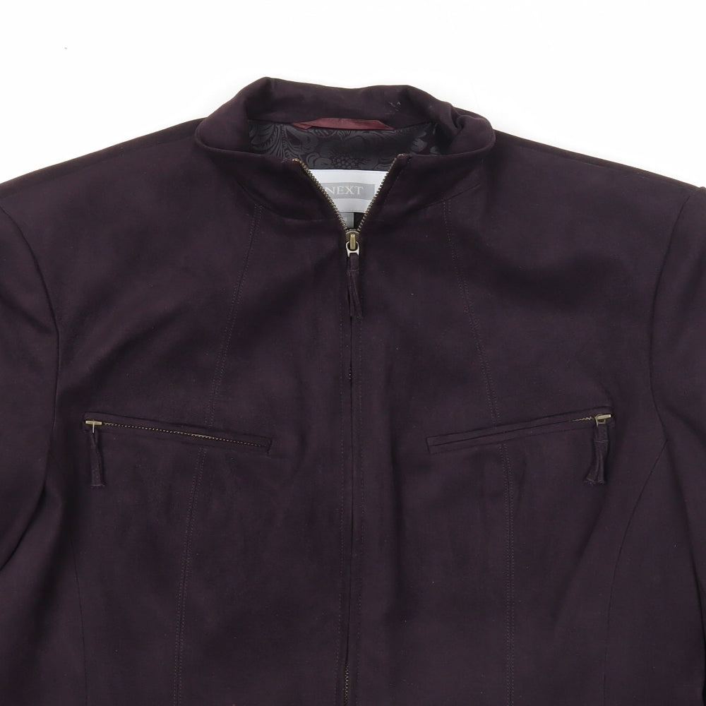 Womens UK Size 14 NEXT Purple Jacket