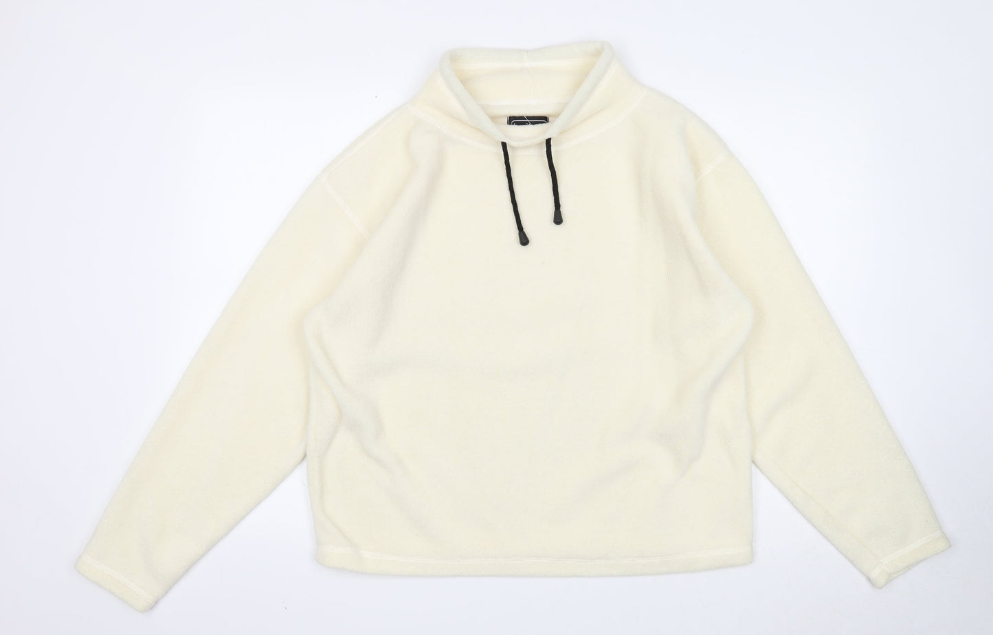 Womens UK Size M Preworn White Pullover Jumper