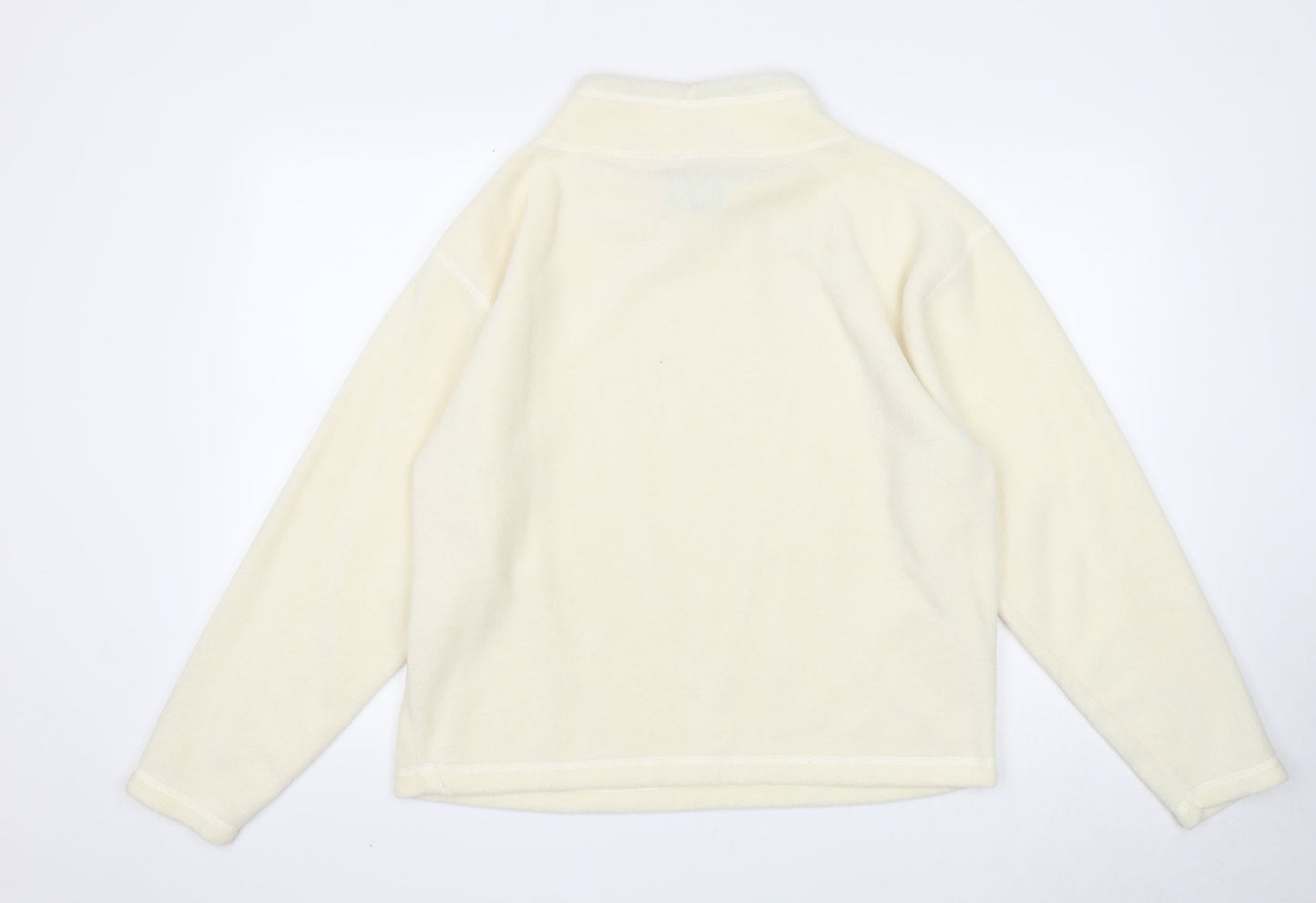 Womens UK Size M Preworn White Pullover Jumper