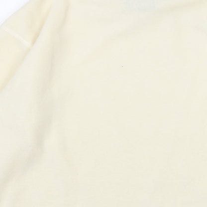 Womens UK Size M Preworn White Pullover Jumper