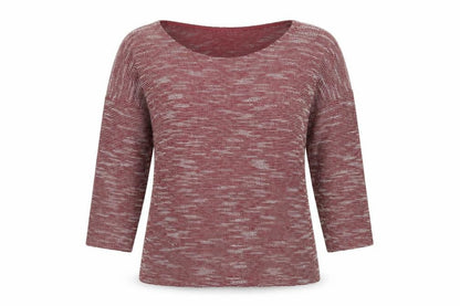 Womens UK Size S ESMARA Purple Pullover Jumper