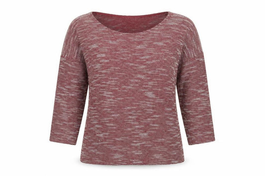 Womens UK Size S ESMARA Purple Pullover Jumper