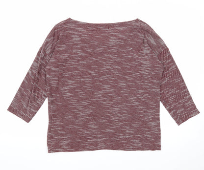 Womens UK Size S ESMARA Purple Pullover Jumper
