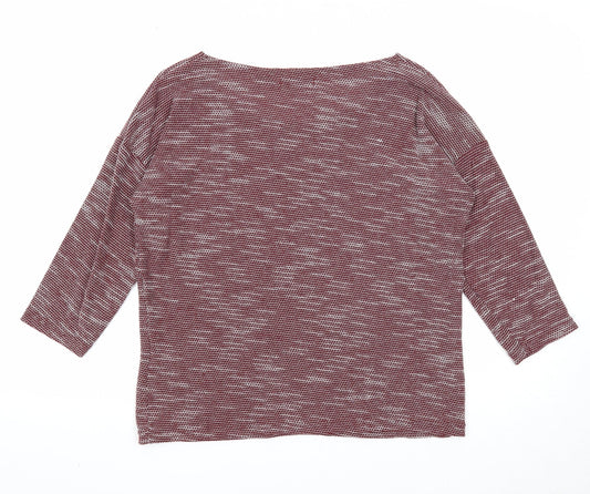 Womens UK Size S ESMARA Purple Pullover Jumper
