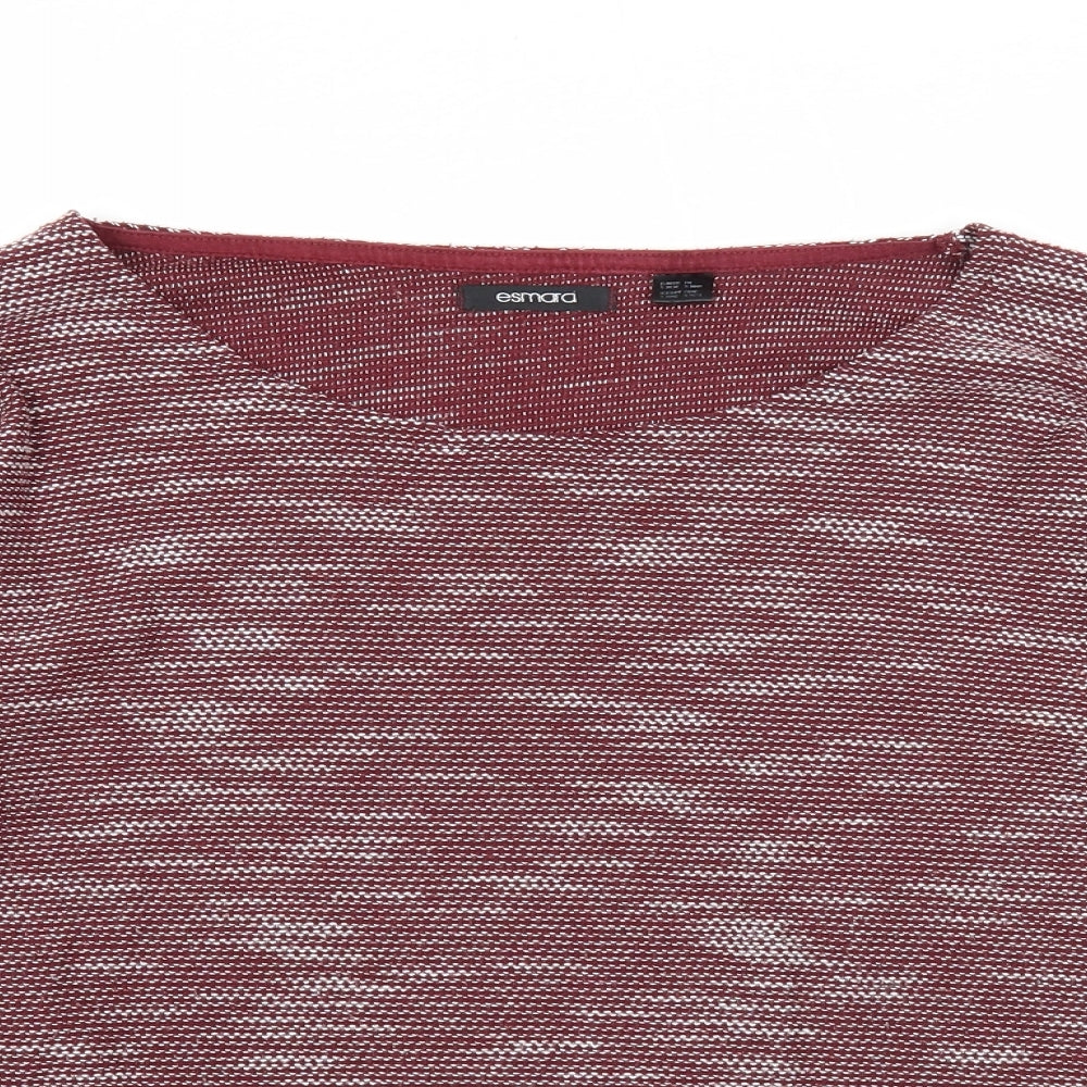 Womens UK Size S ESMARA Purple Pullover Jumper
