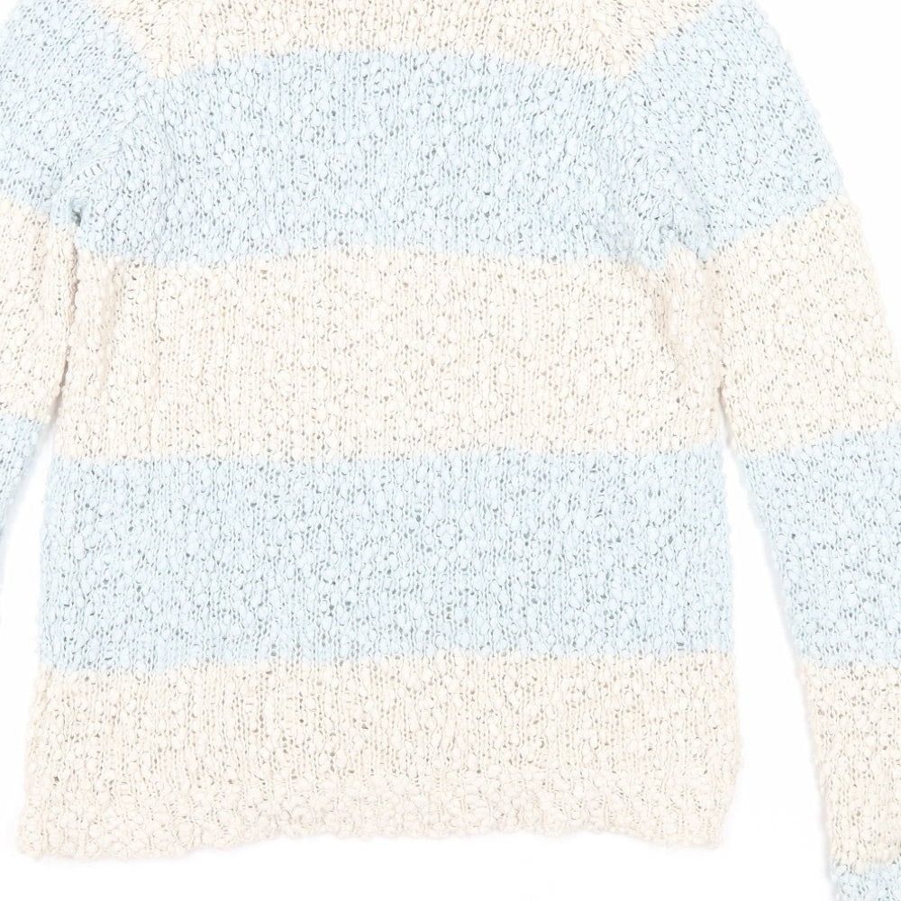 Womens UK Size 10 Brave Soul Ivory Pullover Jumper
