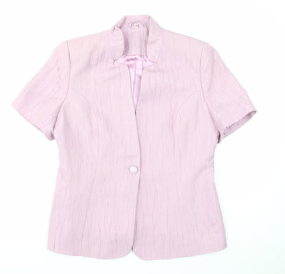 Womens UK Size 14 Anna Rose Purple Jacket