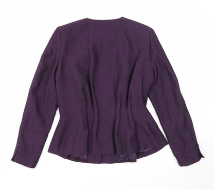 Womens UK Size 10 H&M Purple Jacket