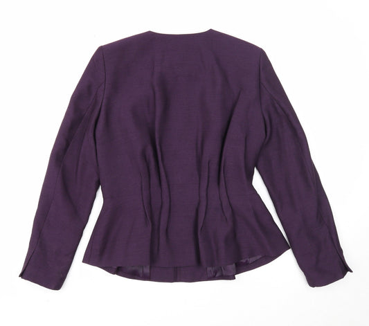 Womens UK Size 10 H&M Purple Jacket