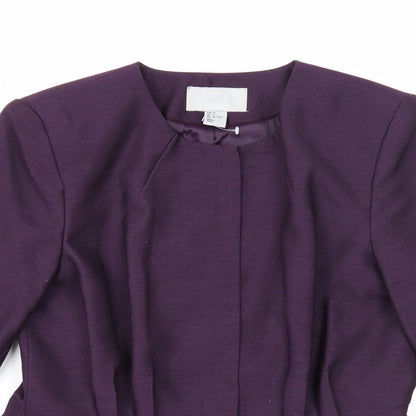 Womens UK Size 10 H&M Purple Jacket