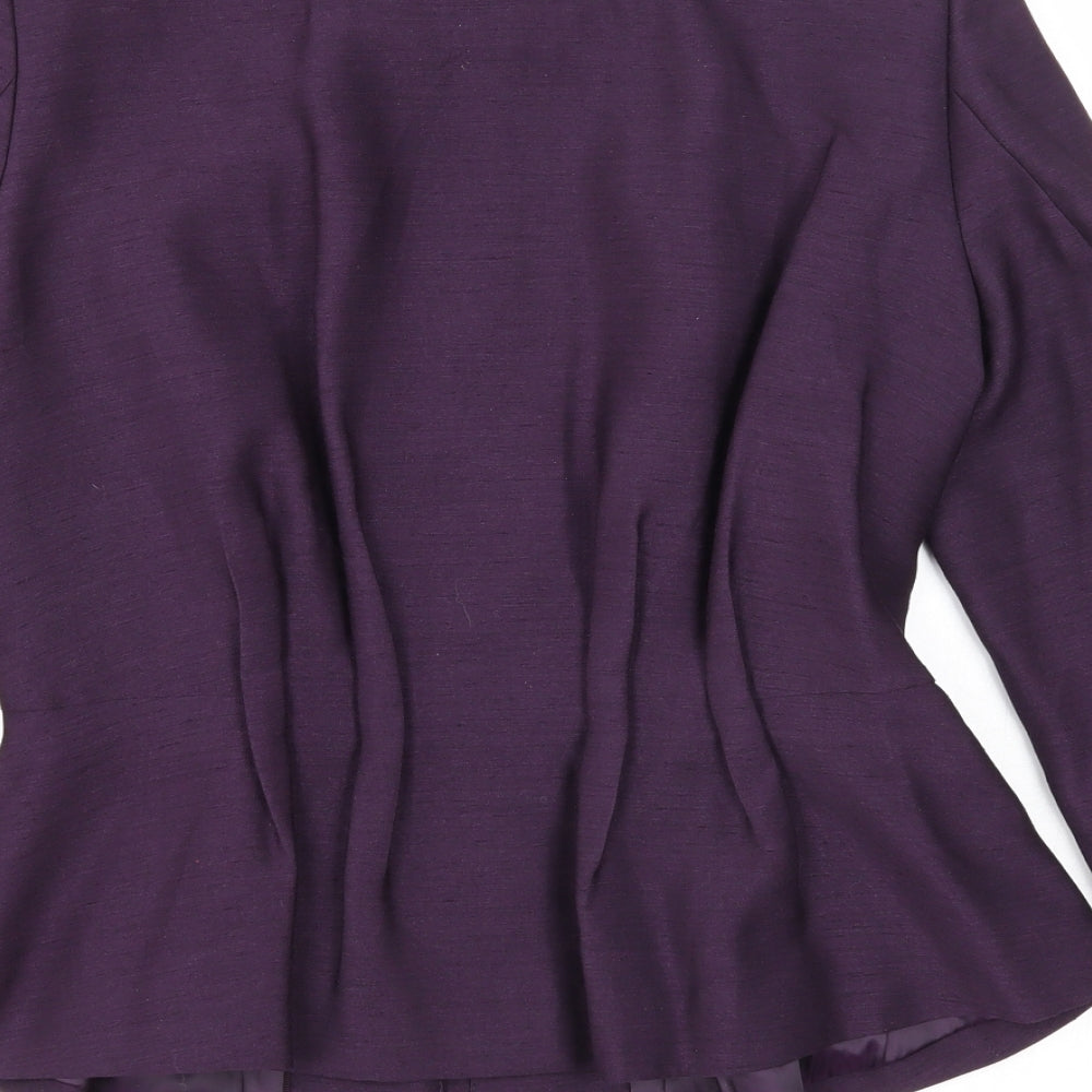 Womens UK Size 10 H&M Purple Jacket