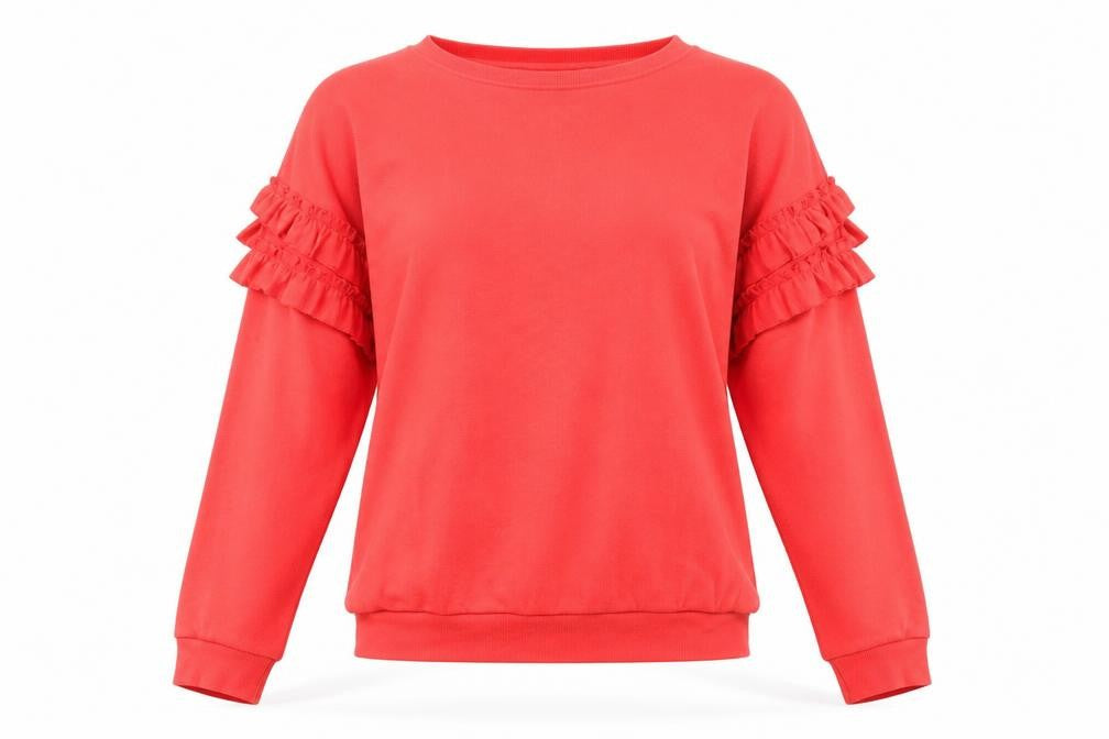 Womens UK Size 8 NEXT Red Pullover Sweatshirt