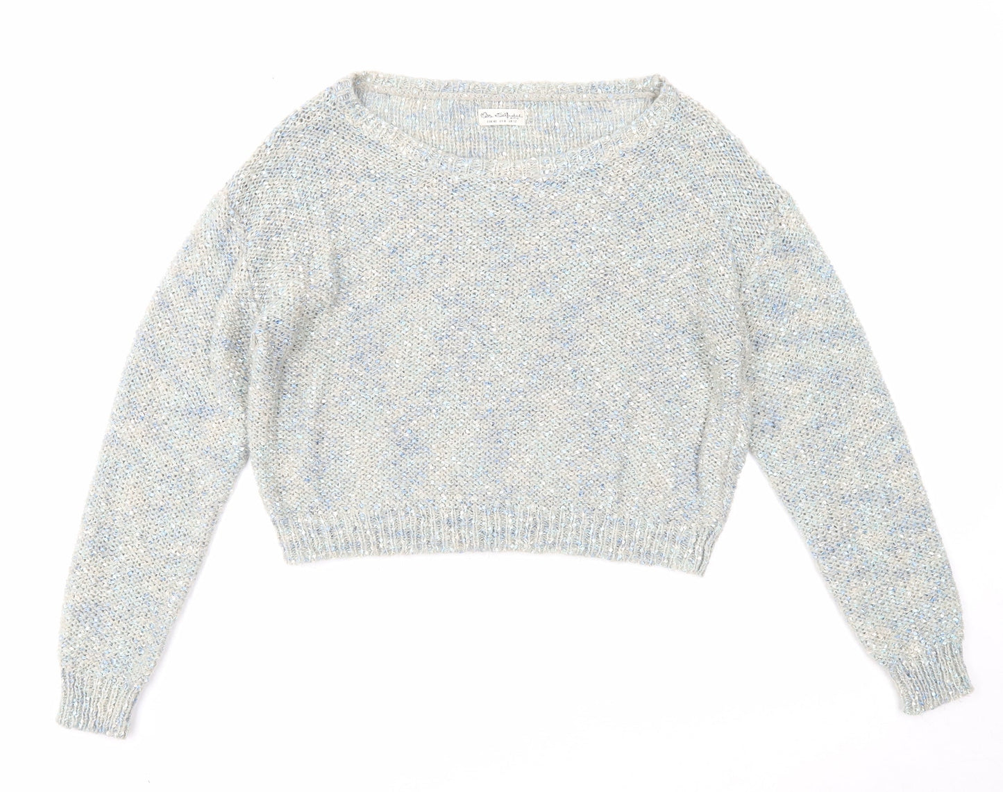 Womens UK Size 12 Miss Selfridge Blue Pullover Jumper