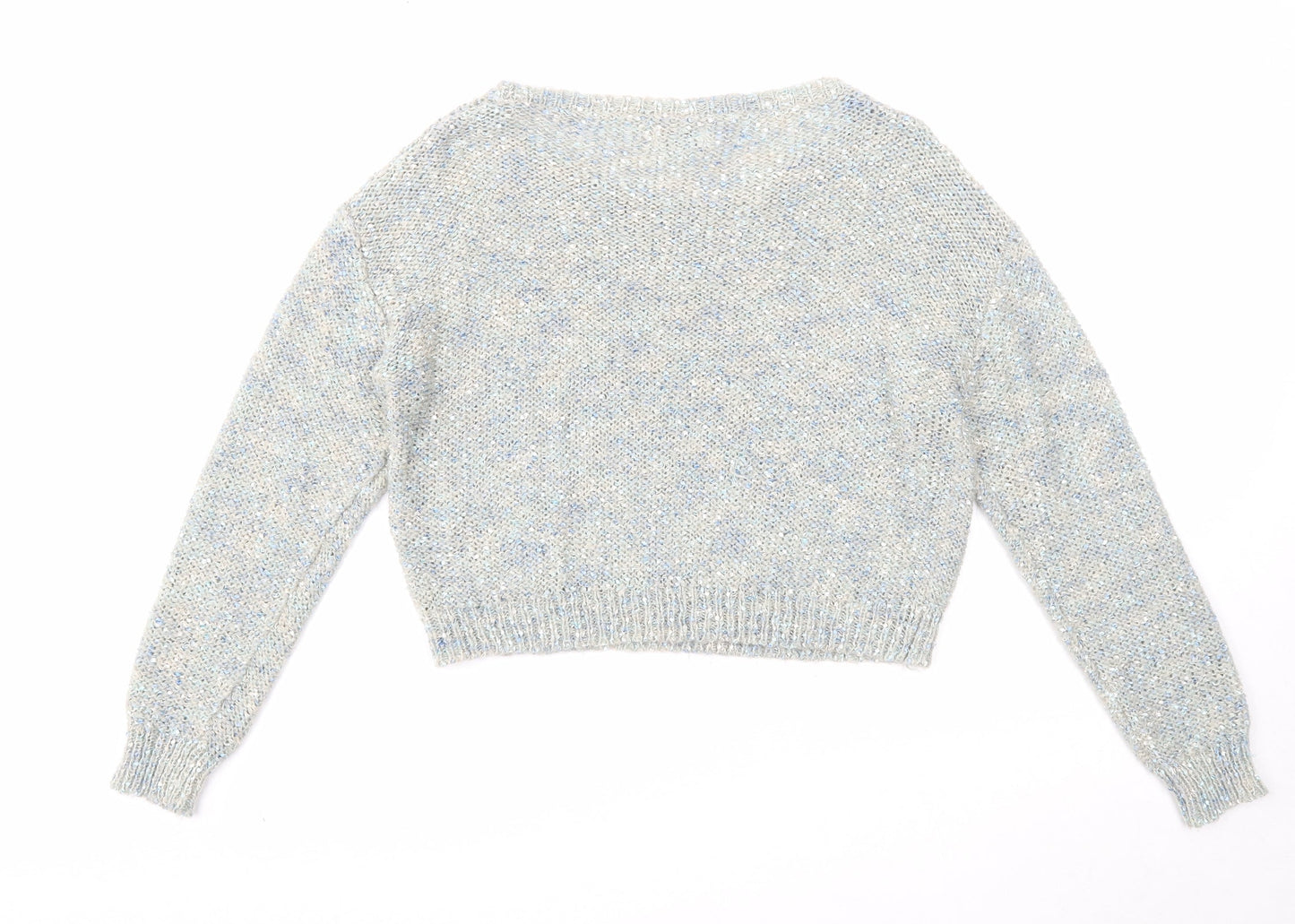Womens UK Size 12 Miss Selfridge Blue Pullover Jumper