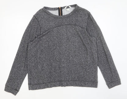 Womens UK Size L H&M Grey Pullover Jumper