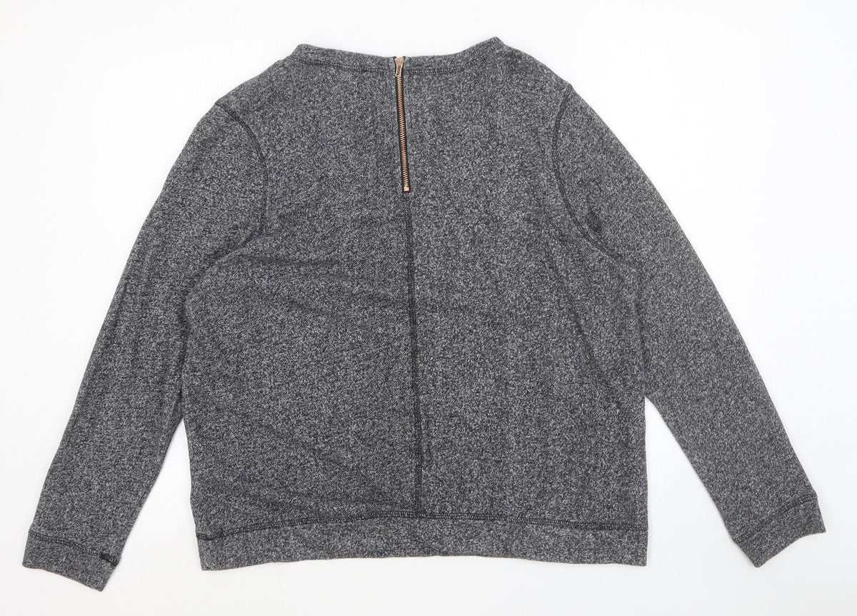 Womens UK Size L H&M Grey Pullover Jumper