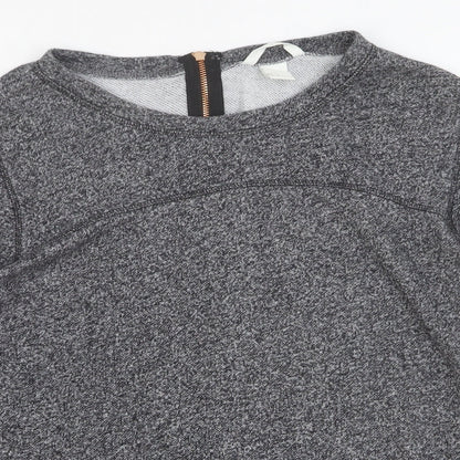 Womens UK Size L H&M Grey Pullover Jumper